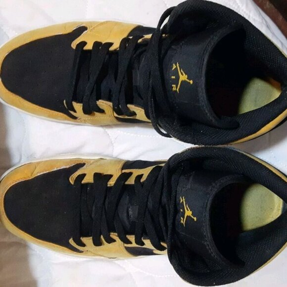 Size 12 - Air Jordan 1 Retro Mid Reverse New Love - Picture 5 of 12